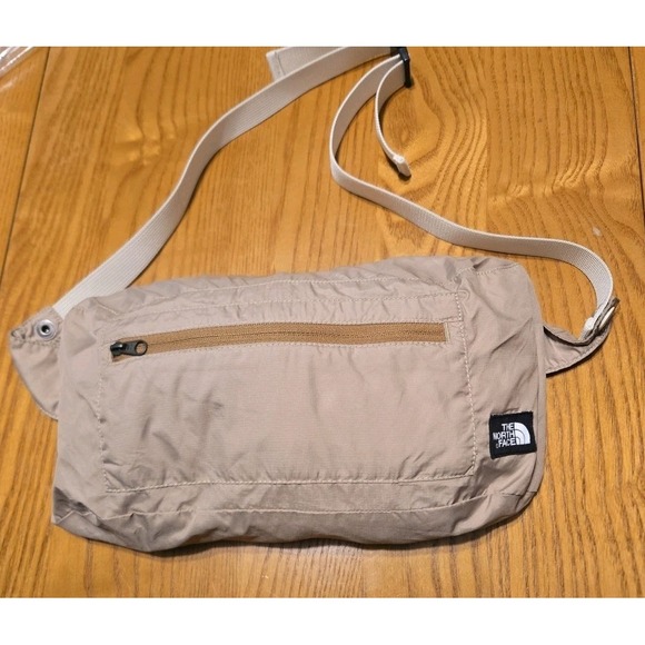 The North Face Mens L Packable 1/4 Zip Hooded Pullover Stow Jacket Fanny Pack - Picture 7 of 7